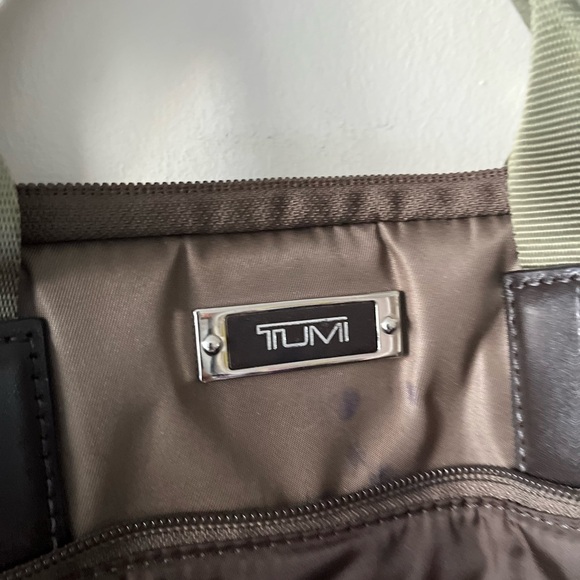 Tumi Brown Men's Travel Laptop Bag - Picture 8 of 16